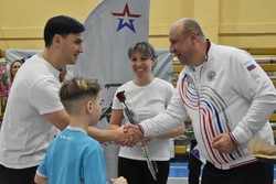 Семьи военнослужащих соревновались в спортшколе Знаменска 