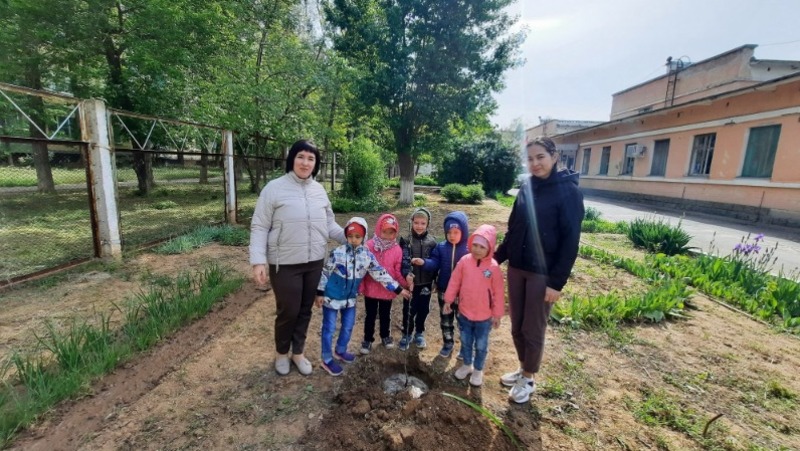 Малыши из Знаменска приняли участие в акции «Сад памяти»