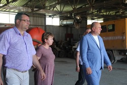 Глава Знаменска посетил МП «Теплосети»
