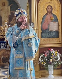  Священники Знаменска и Капустина Яра встречали нового епископа Ахтубинского