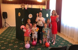 Волонтеры Знаменска представили кукольный спектакль 