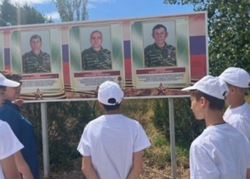 Юные знаменцы почтили память ветеранов боевых действий