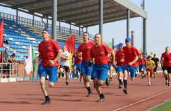 Знаменцы приняли участие в легкоатлетическом забеге