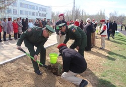 В Знаменске заложили аллею спорта