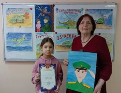 В подростковом клубе Знаменска прошла выставка рисунков