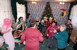 В Знаменске прошел новогодний праздник для пожилых людей