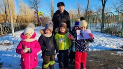 Маленькие жители Знаменска стали участниками акции  «Внимание, пешеход!»